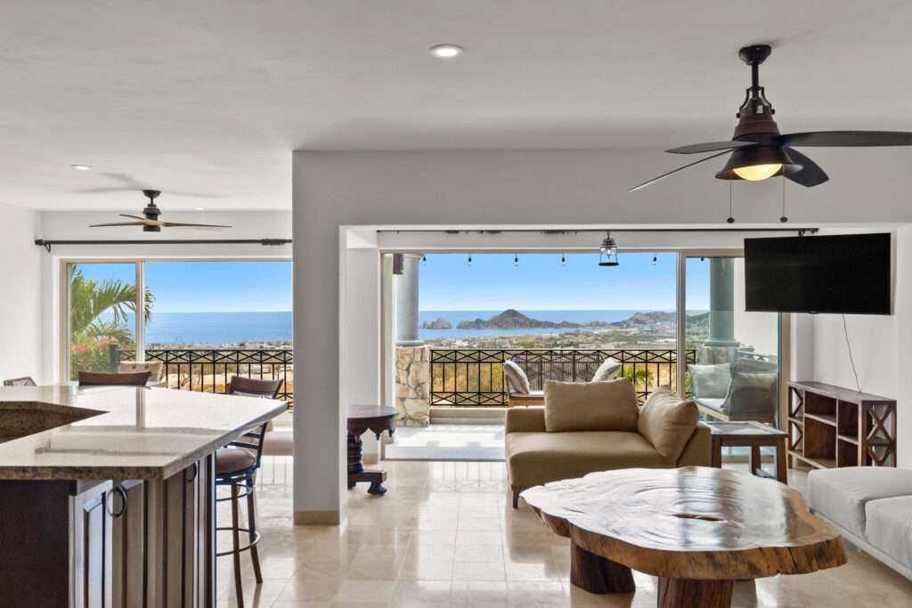 Los Cabos Cabo Bello Casa Blue Fin is a rare DUPLEX investment opportunity in the desirable oceanside community of Cabo Bello. This versatile 4-bedroom, 4-bathroom home offers incredible potential for rental income, full-time or multi-generational living, or both. Each level features 2-bedrooms and 2-bathrooms with private entrances in front and back, making it ideal for generating revenue while maintaining personal privacy or hosting extended family and guests.Enjoy beautiful – 10 San Marino, Cabo Corridor, BS