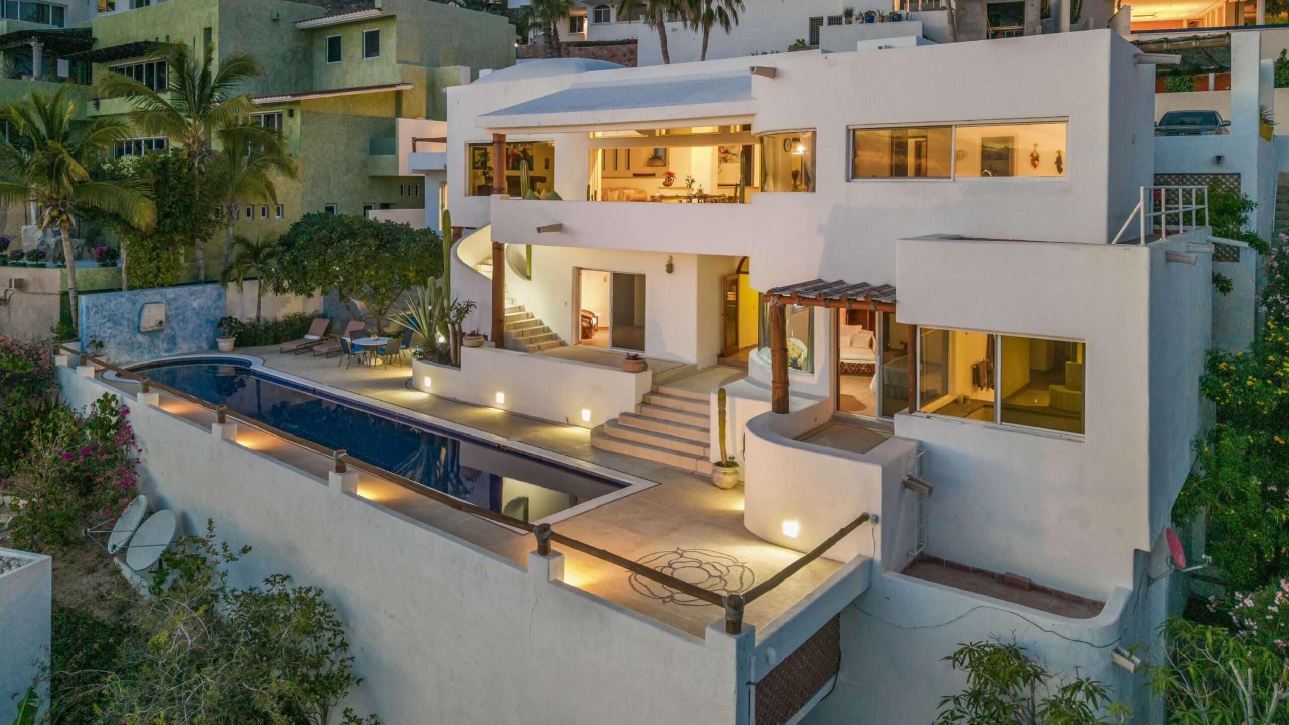 Los Cabos El Tule-Inland:General SAVVY INVESTOR'S DREAM -- BUILT WITH EXCEPTIONAL QUALITY & LIMITLESS POTENTIAL. A rare turnkey development opportunity distinguished by elite construction standards - a level of quality seldom found in Los Cabos. Offered as a complete 10-unit boutique project, it includes two fully finished, luxury turnkey residences showcasing the superior craftsmanship, premium materials, and structural durability that define this development. The remaining eight units are structurally prepared and ready to be completed according to the existing design or customized to match the buyer's vision. Blueprints are in early conceptual stage and can be modified to create a variety of high-value concepts, such as: Boutique hotel, Luxury branded residences, Wellness or medical retreat, Corporate retreat or co-living concept, Exclusive rental community.Located in the high-demand Corridor between Cabo San Lucas and San JosΓ© del Cabo, the project benefits from exceptional visibility, strong rental demand, and for sale