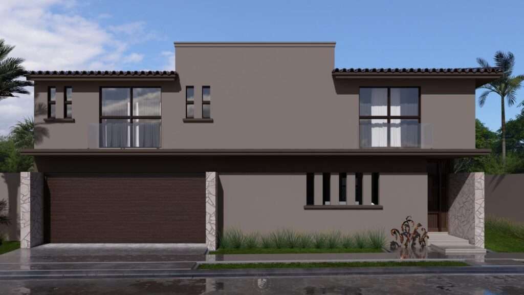 Los Cabos Brisas Del Pac East Casa de un nivel en Brisas del Pacífico con estructura para segundo piso. Cuenta con dos cocheras techadas, sala, sala de estar, cocina con isla y terraza. Terreno de 2,100 m² con gran potencial para alberca, ampliación o desarrollo. Ideal para inversión o vivir.Single-level home in Brisas del Pacífico with structure for a second floor. Features two covered carports, living room, family room, kitchen with island, and terrace. 2,100 m² lot with excellent potential for a pool, expansion, or development. Ideal for living or investment. – 6 BED Ciruelos, Cabo Corridor, BS