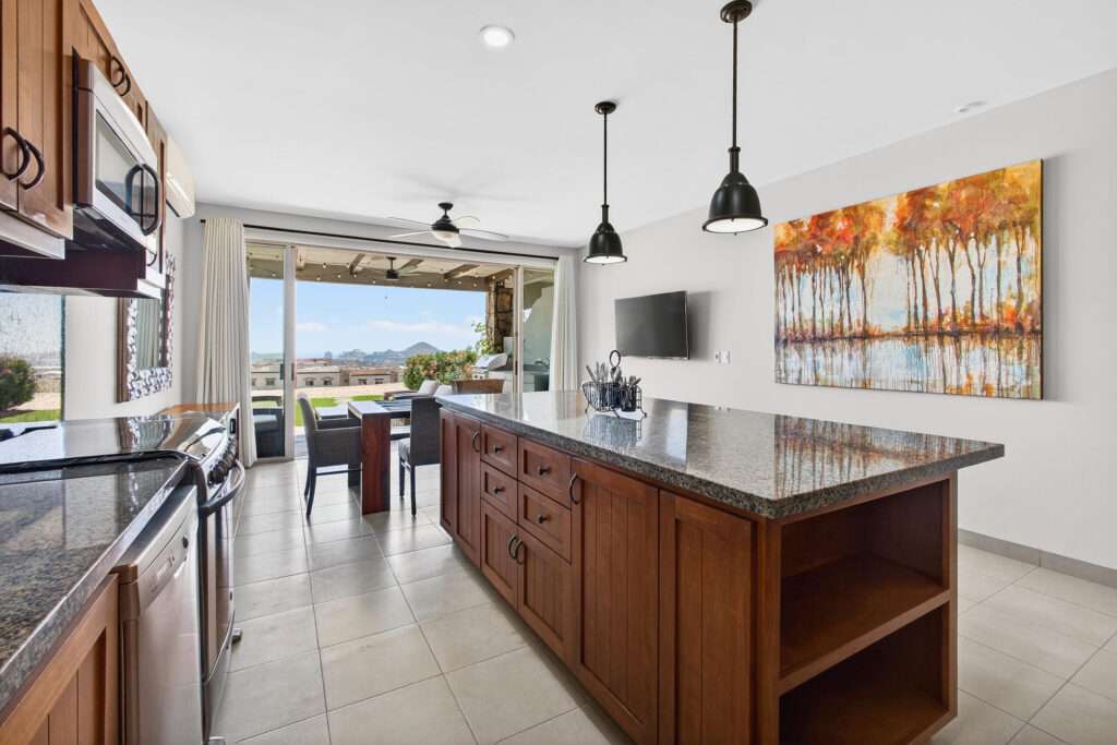 Los Cabos Cumbre Del Tezal Discover Yameto in Cabo San Lucas, a condominium that blends modern design, functionality, and comfort in every space. Featuring two bedrooms, two full bathrooms, and parking for two vehicles, it stands out for its high-quality finishes such as marble flooring and a fully equipped kitchen with a quartz countertop. It is delivered fully equipped with included appliances: a 5-burner electric ceramic cooktop, a three-door French Door refrigerator, and a microwave hood, giving you convenience and savings from day one. Additional features like a smart lock and a private terrace.Yameto elevates your lifestyle with amenities designed for maximum enjoyment: a swimming pool, gym, green areas, children's spaces, and a rooftop for gathering or relaxing. With 24/7 security and controlled access. – Calle Albatros, Cabo Corridor, BS