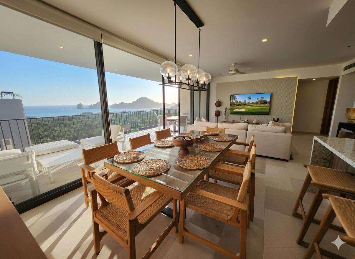Los Cabos Solaria Experience one of the most desirable ground-floor units in Solaria, one of El Tezal's premier developments.Unit D103 offers a rare combination of an ocean for sale