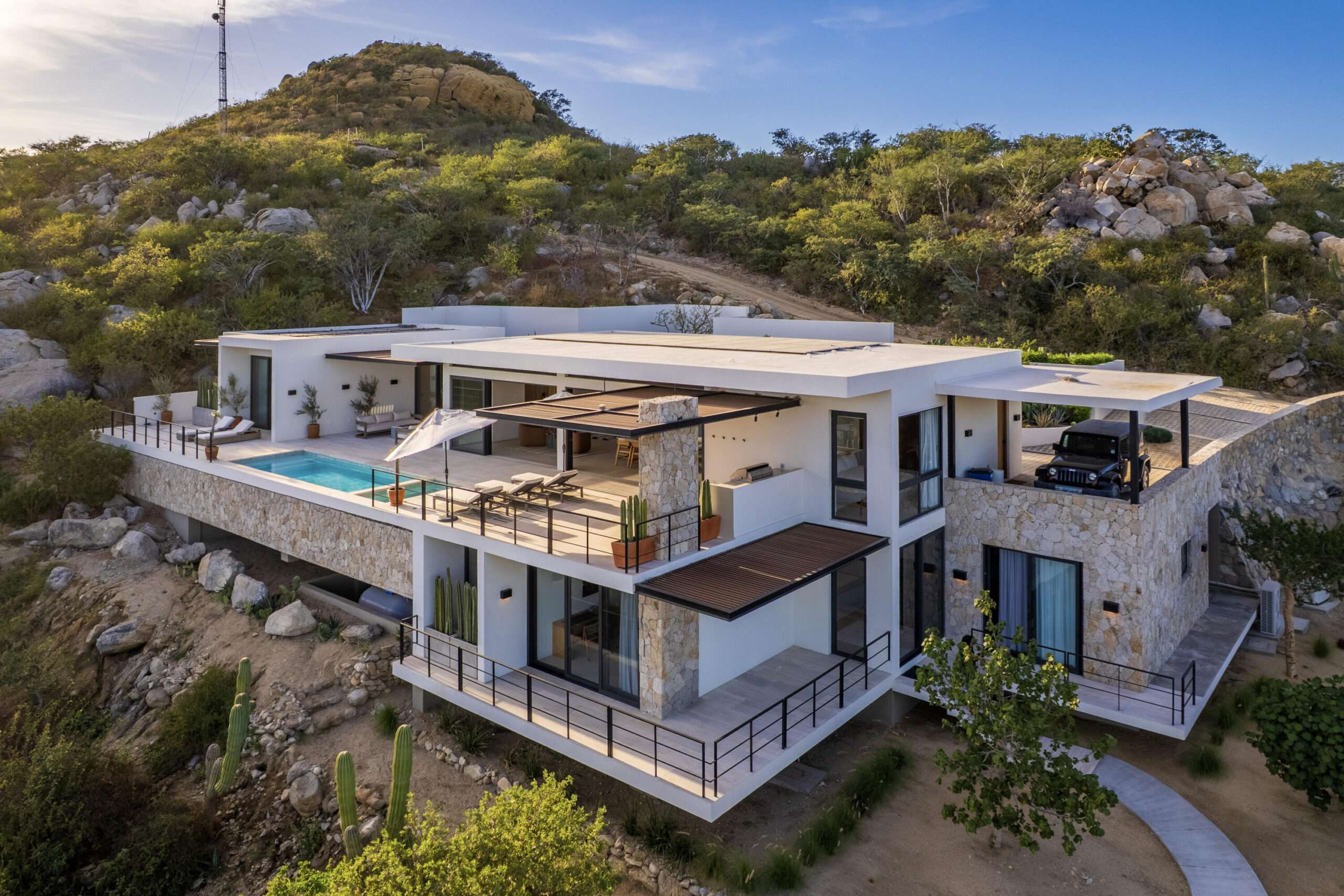 Los Cabos El Tule-Inland:General SAVVY INVESTOR'S DREAM -- BUILT WITH EXCEPTIONAL QUALITY & LIMITLESS POTENTIAL. A rare turnkey development opportunity distinguished by elite construction standards - a level of quality seldom found in Los Cabos. Offered as a complete 10-unit boutique project, it includes two fully finished, luxury turnkey residences showcasing the superior craftsmanship, premium materials, and structural durability that define this development. The remaining eight units are structurally prepared and ready to be completed according to the existing design or customized to match the buyer's vision. Blueprints are in early conceptual stage and can be modified to create a variety of high-value concepts, such as: Boutique hotel, Luxury branded residences, Wellness or medical retreat, Corporate retreat or co-living concept, Exclusive rental community.Located in the high-demand Corridor between Cabo San Lucas and San JosΓ© del Cabo, the project benefits from exceptional visibility, strong rental demand, and for sale