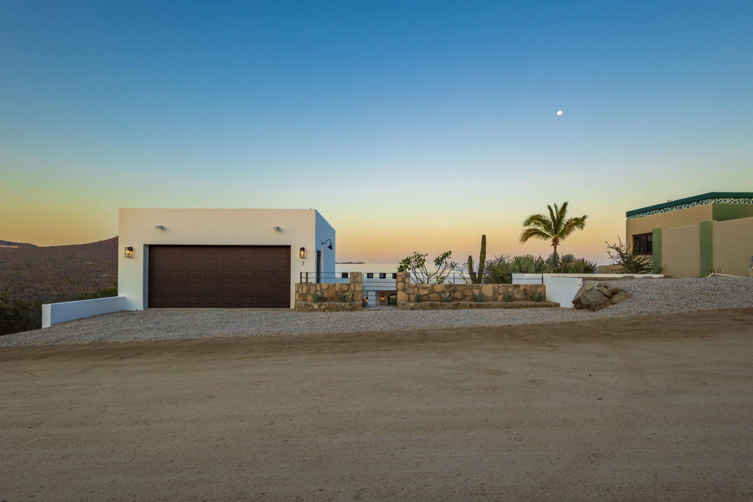 Los Cabos Cabo Colorado Discover modern luxury in this exquisitely designed home, built in 2020 and nestled within the exclusive, beachfront, private gated community of Cabo Colorado in San JosΓ© del Caboβjust 2 miles from Palmilla Beach. Enjoy the convenience of living just steps from a stunning, sandy private beach within the community.With a striking contemporary aesthetic, this residence features gleaming white marble floors, beautifully appointed marble bathrooms, and captivating ocean for sale