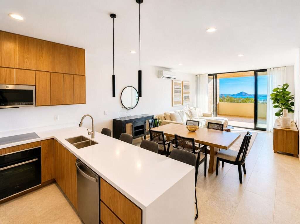 Los Cabos La Jolla Incredible opportunity to live in the desirable OCEANFRONT community of La Jolla! This turn-key ground level corner unit studio includes its own large private terrace. Would make a for a perfect investment or vacation property. Conveniently located near the on-site laundry room, and steps away from one of the two salt water community pools and beach access. Very quiet location and 24/7 security! A must-see! for sale