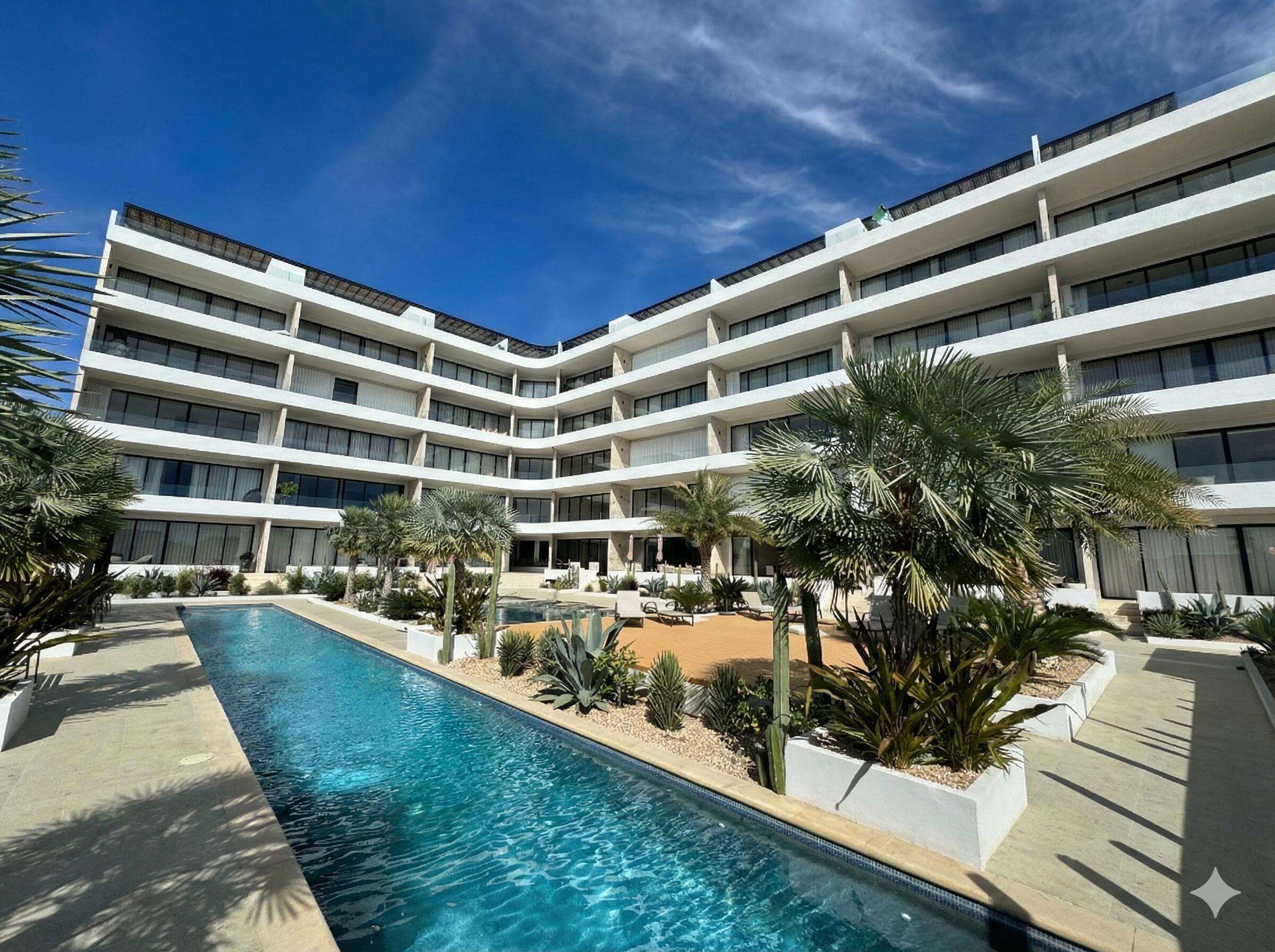 Los Cabos Cascadas The unit is located within Cascadas Pedregal, one of the most sought after developments within Pedregal. Great Marina and ocean for sale