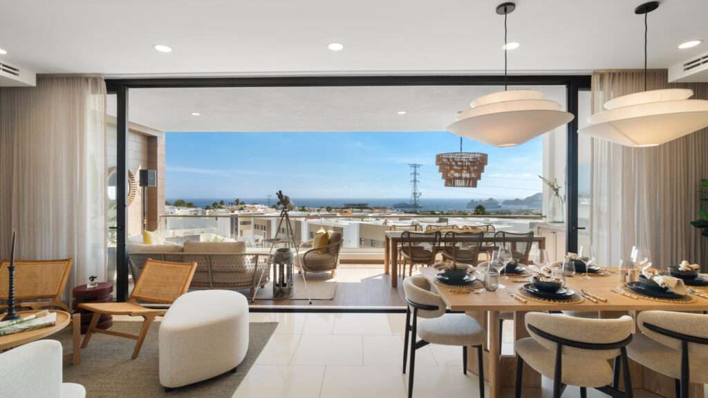 Los Cabos Cabo 10 Experience the perfect blend of luxury, comfort, and prime location in this beautifully designed 2-bedroom, 2-bathroom condo, ideally situated in the vibrant heart of Cabo San Lucas--just a few blocks from the Tourist Corridor and only 10 minutes from downtown. This spacious and stylish home-away-from-home features 2 inviting bedrooms, a bright open-concept living area with scenic – Duara Agara Tower, Cabo Corridor, Cabo Corridor, BS
