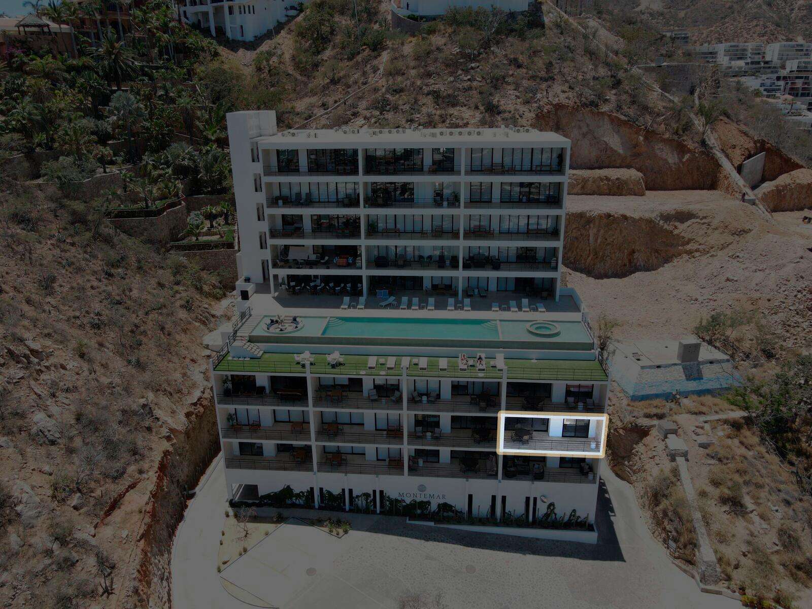 Los Cabos Sunset Live the Cabo dream in this exclusive corner condo located in the highly desirable Sunset area of Cabo San Lucas. Set within a boutique community of just 20 units, this property offers the perfect balance of privacy and comfort. Featuring 2 bedrooms and 2 bathrooms, spacious interiors, and a smart layout, the highlight is the private terrace with jacuzzi, the perfect spot to unwind while enjoying the breathtaking for sale
