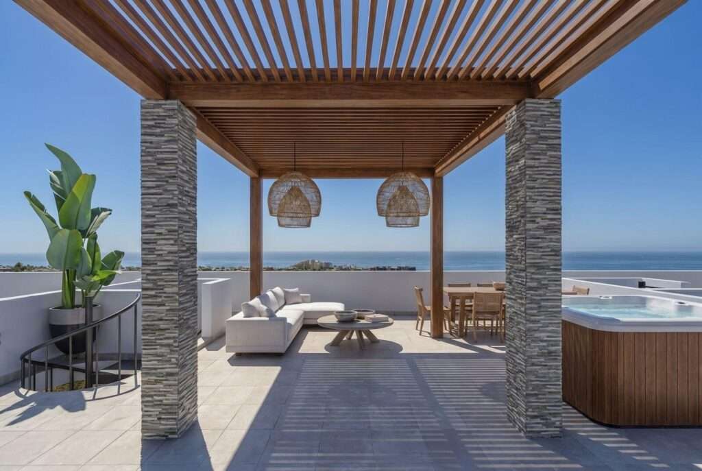Los Cabos Vistamar Welcome to Casa Anita, a stunning 3-bedroom, 3-bathroom condo located in the exclusive Vistamar community, nestled in El Tule along the famous Golden Corridor between Cabo San Lucas and San José del Cabo. This prime location puts you right in the heart of everything -- beaches, restaurants, supermarkets, hospitals, and even car dealerships -- offering the perfect blend of convenience and coastal living. Completed in 2023 and with only about 10 weeks of use, Casanita is essentially a brand-new unit. What makes it even more special is that it's completely turnkey -- just bring your bags and start living the Cabo dream from day one. Welcome to Casa Anita, a stunning 3-bedroom, 3-bathroom condo located in the exclusive Vistamar community, nestled in El Tule along the famous Golden Corridor between Cabo San Lucas and San José del Cabo. This prime location puts you right in the heart of everything -- beaches, restaurants, supermarkets, hospitals, and even car dealerships -- offering the perfect blend of convenience and coastal living. Completed in 2023 and with only about 10 weeks of use, Casanita is essentially a brand-new unit. What makes it even more special is that it's completely turnkey -- just bring your bags and start living the Cabo dream from day one.Inside, you'll enjoy breathtaking – MARAZUL, Cabo Corridor, Cabo Corridor, BS