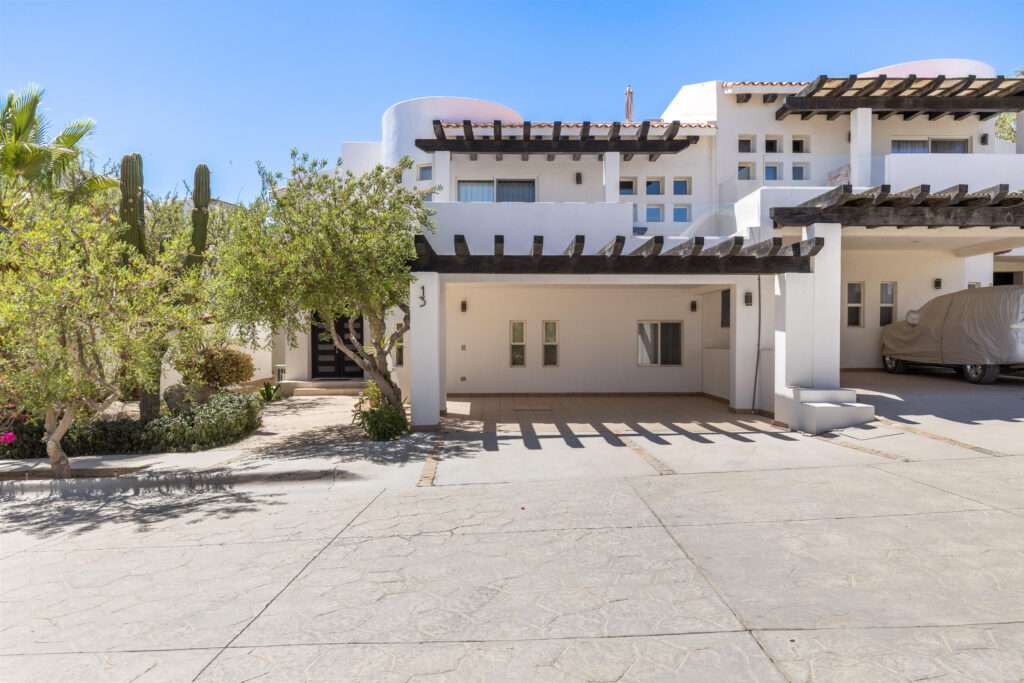 Los Cabos Palma Real Palma Real is a quiet, peaceful, and private community, where you'll be able to find spacious and beautiful houses with 4 bedrooms, 4.5 bathrooms, master bedroom with walk in closet, studio, laundry room, pantry, maids quarter with full bathroom, kitchen with granite counter top, closets, 10,000 L. water tank, and wide patio. Pool and common area, ideal to spend time with friends and family.PRICE INCLUDES GRASS AND MINI SPLITS. POOL CAN BE ADDED AS AN UPGRADE (ADDITIONAL COST)Pictures of our Model Home, this unit is Pre-Construction with delivery 4-6 months. – Napoli, Cabo Corridor, BS