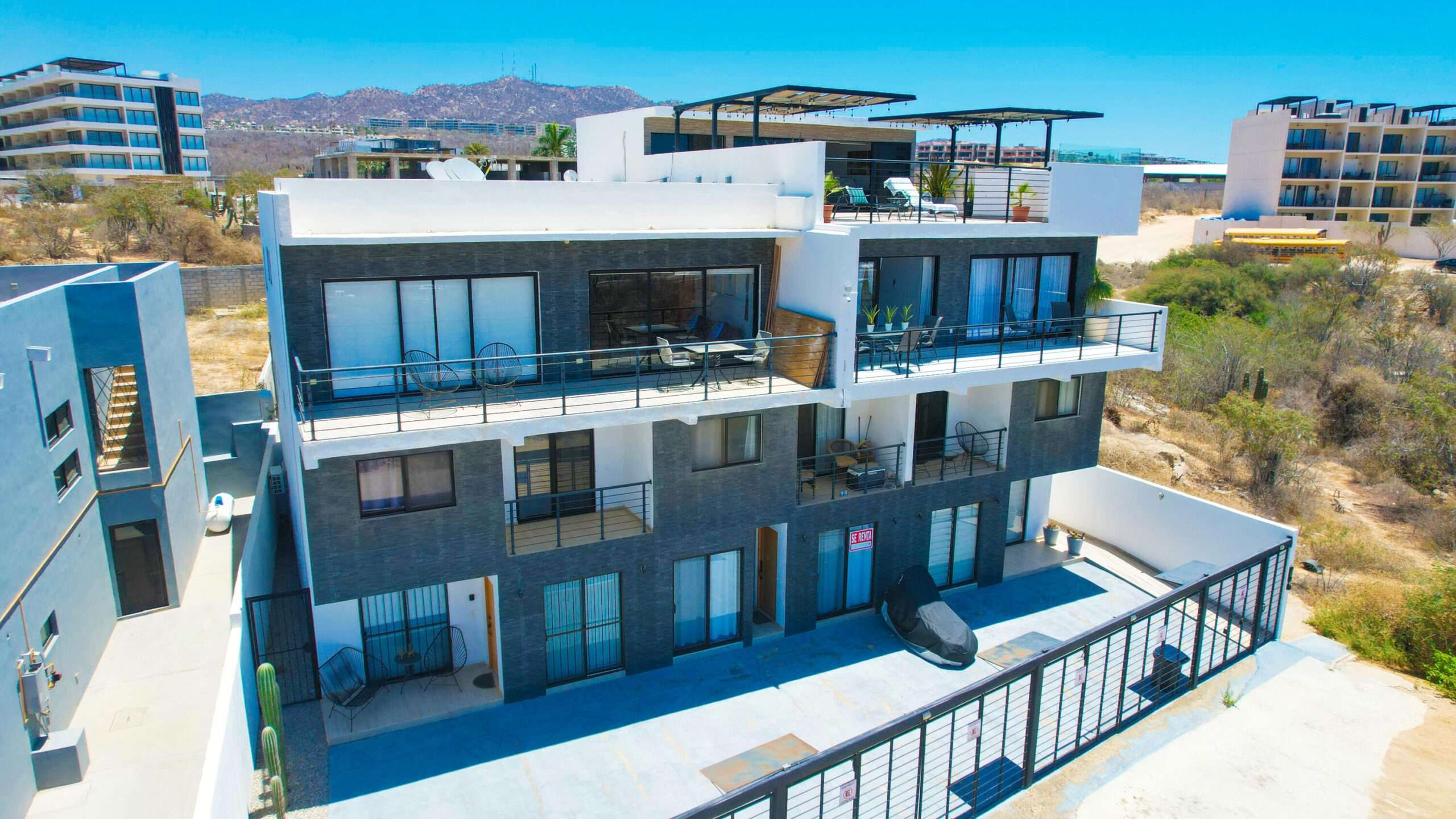 Los Cabos Marina Sol There is an option to add a 3rd bedroom for little costs as the open living room could easily be changed and bit of that big open space could become a 3rd bedroom . Condo is located up one flight of stairs from the lobby of The Marina Sol Resort for easy access or there is also 2 elevators in the A building where the condo is located and that elevator goes from the underground parking lot direct to the 2nd floor , so easy access as well if you have difficulty in doing stairs. Price for the condo includes a parking spot in the underground parking area. for sale