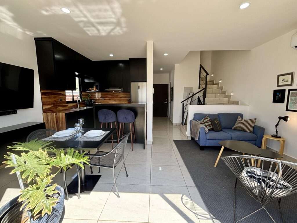 Los Cabos Terranova Terranova Residencial Hermosa casa amueblada y lista para habitar. Cuenta con 3 amplias recámaras (2 con terraza), 2.5 baños, sala, cocina y comedor y cisterna de 5,000L. Disfruta del patio privado con asador y horno para pizza.Acceso a áreas comunes con enorme jardín, juegos infantiles, Pet Park, pérgola y asador. Seguridad 24/7 con videovigilancia!* * * * * * * * *This fully furnished house is move-in ready, featuring 3 spacious bedrooms (2 with terraces), 2.5 bathrooms, living room, kitchen, dining area and 5,000 L water cistern. Enjoy a private patio with a BBQ & traditional pizza hovenAccess to common areas with a garden, pergola, kids & pets playground, and BBQ space24/7 security & video recording! for sale