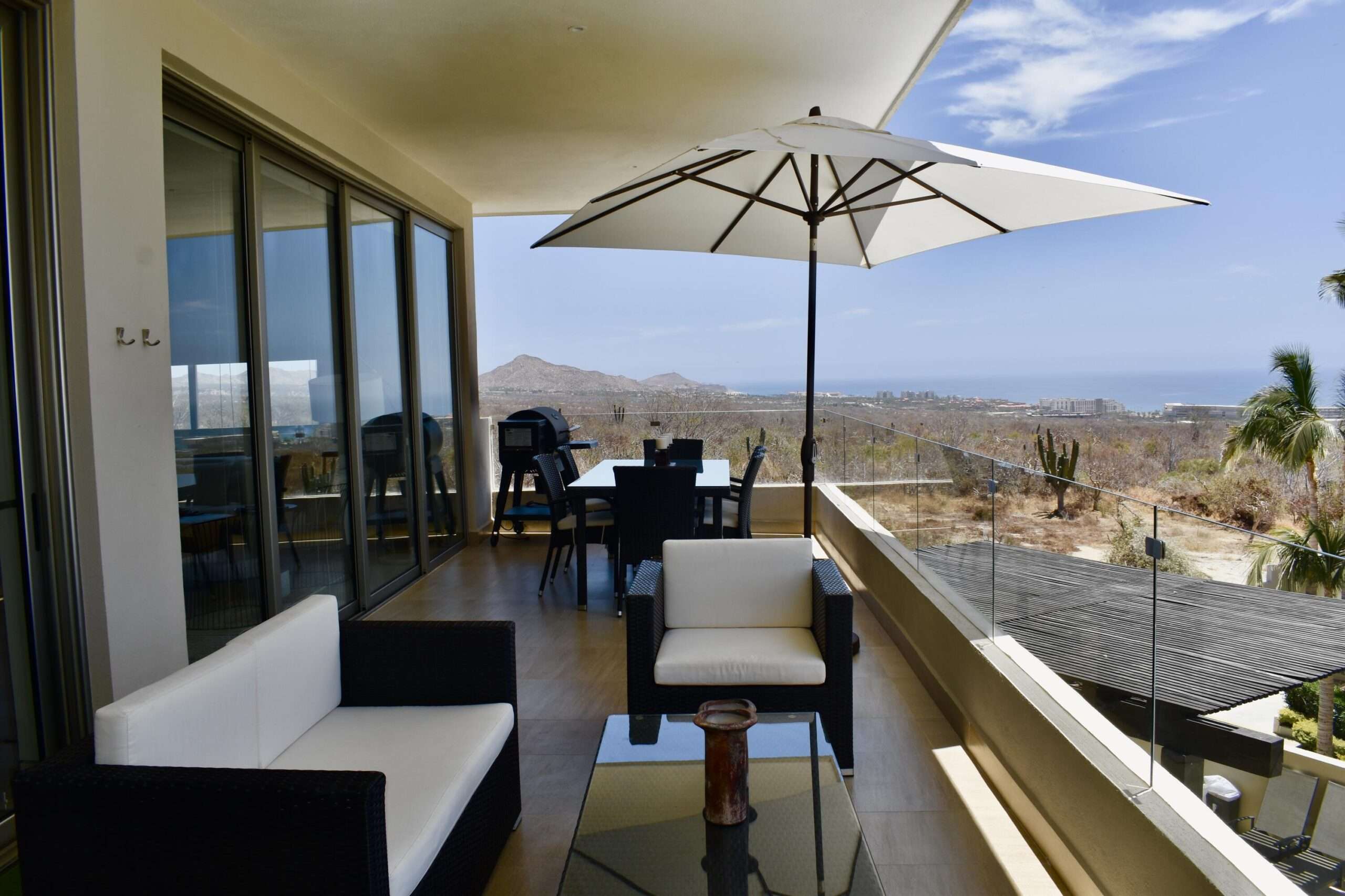 Los Cabos Punto Nima Experience modern design at Punto Nima 302, a brand-new residence in the heart of San JosΓ© del Cabo Bay. This stylish 2-bedroom, 2-bath condo features sleek architecture and a private terrace with city and partial ocean for sale