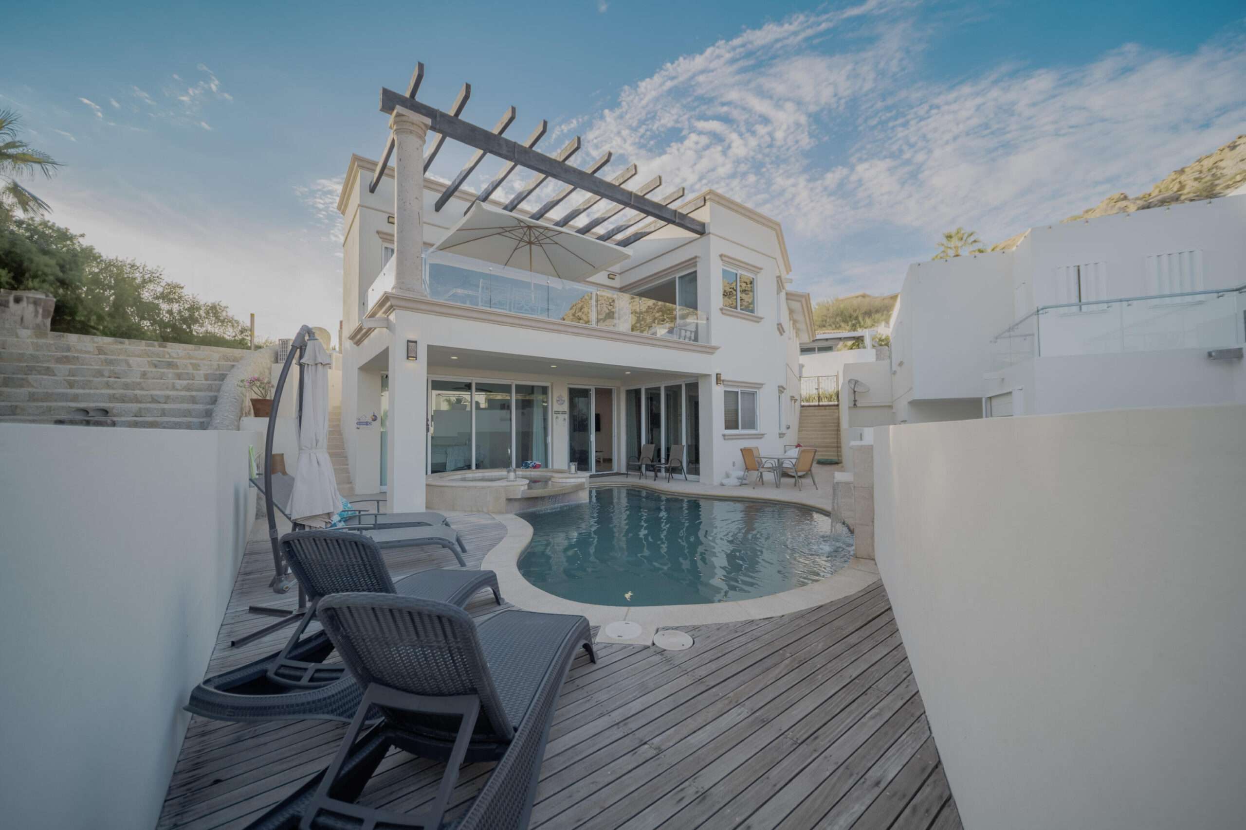 Los Cabos Pedregal Csl Welcome to the house of your dreams, or translated, Casa de los SueΓ±os!! Nestled in the serene and established community of Pedregalito, this fully remodeled, move-in-ready home combines contemporary style with expansive living spaces. Just steps from the iconic Pedregal Beach, Casa de los SueΓ±os features breathtaking ocean for sale