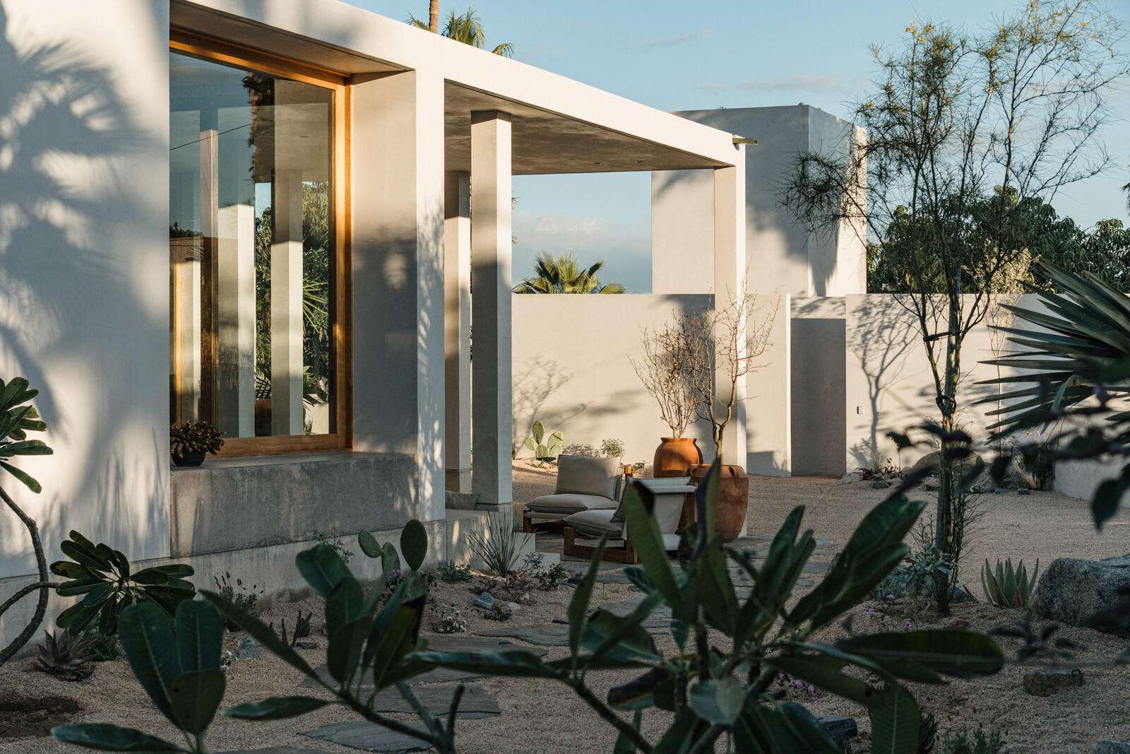 Los Cabos El Tule-Inland:General Rare investor opportunity in the San José Corridor. 2 luxury residences fully completed and move-in ready. 8 additional units with land secured and full blueprints in place -- ready to build to buyer's vision. At – Casa Alcaravan, Cabo San Lucas, BS